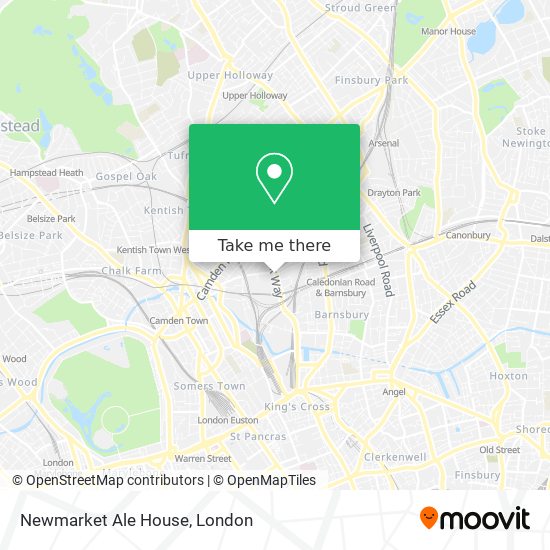 Newmarket Ale House map