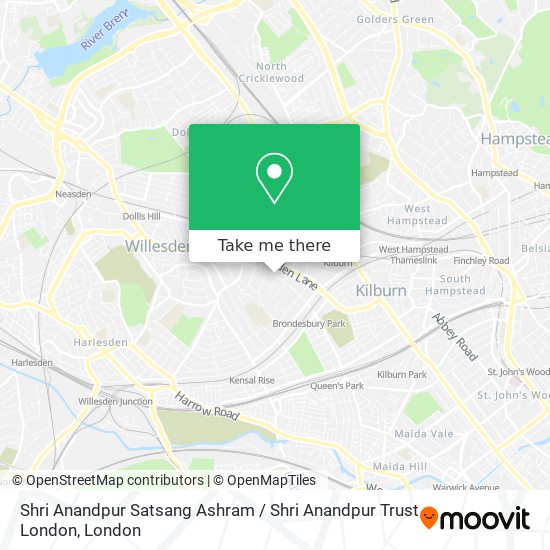 Shri Anandpur Satsang Ashram / Shri Anandpur Trust London map