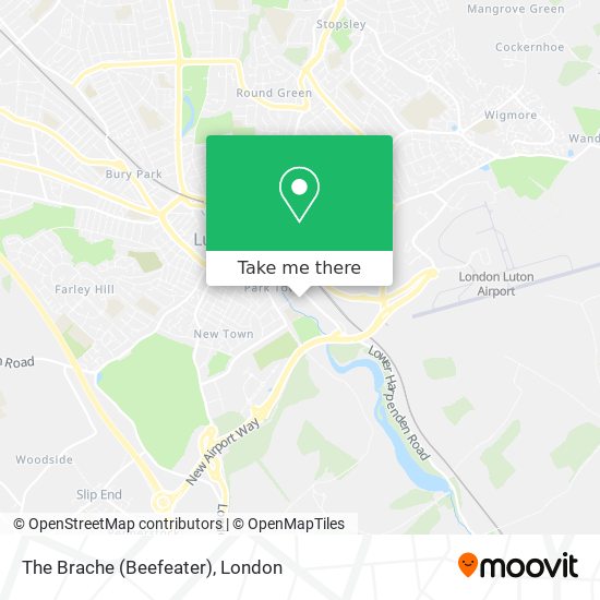 The Brache (Beefeater) map