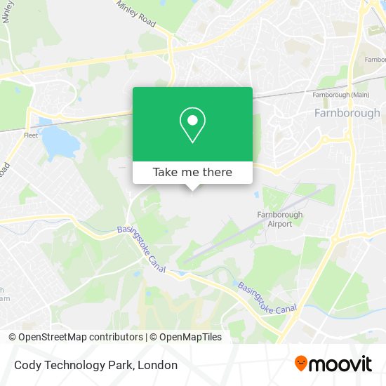 Cody Technology Park map