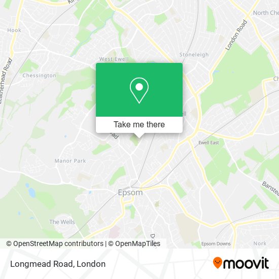 Longmead Road map