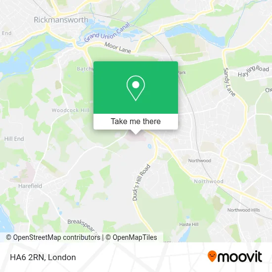 Ha6 Postcode Area How to Get to HA6 2RN in Northwood by Bus, Tube or Train?