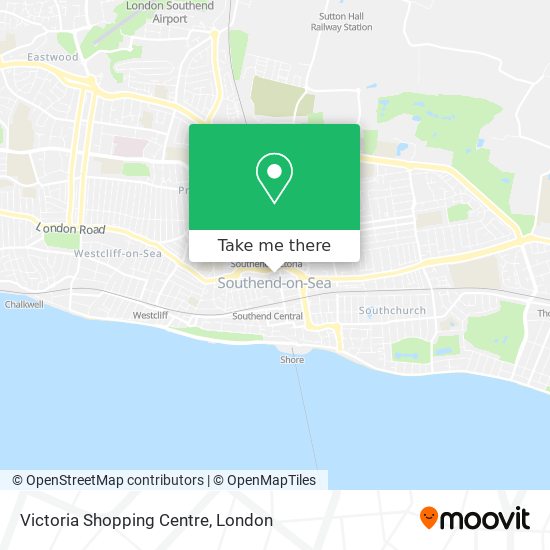 Victoria Shopping Centre map