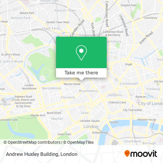Andrew Huxley Building map