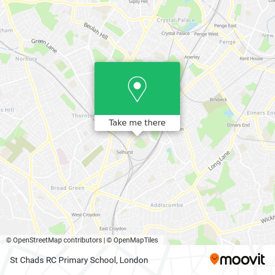 St Chads RC  Primary School map