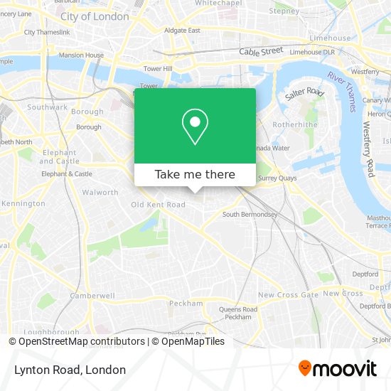 Lynton Road map