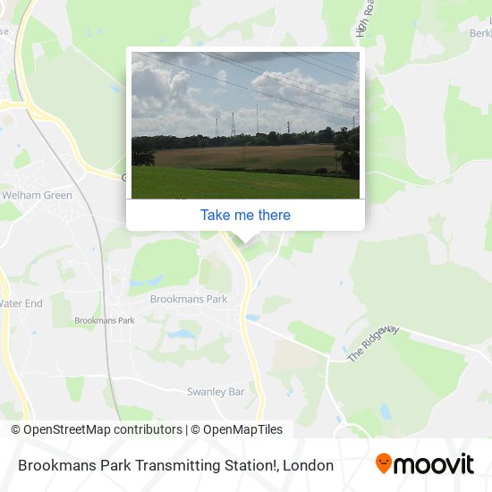 Brookmans Park Transmitting Station! map