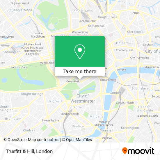 Truefitt & Hill map