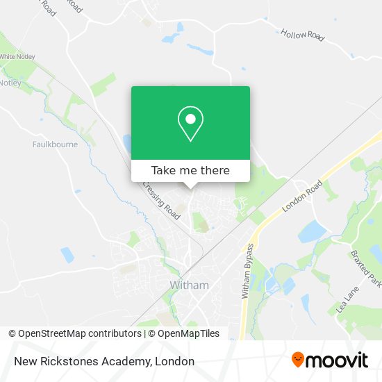 New Rickstones Academy map