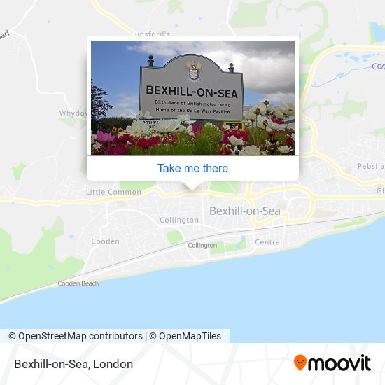 Bexhill-on-Sea map