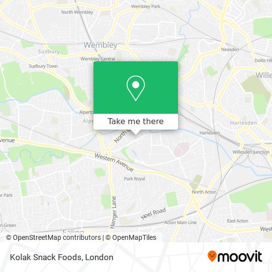 Kolak Snack Foods map