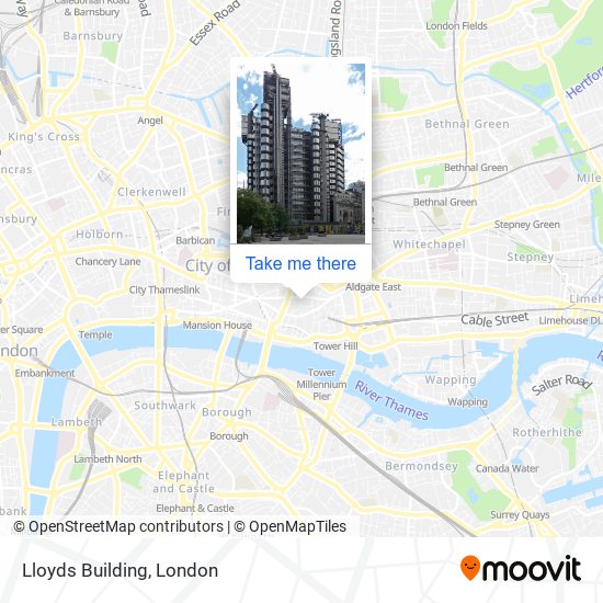Lloyds Building map
