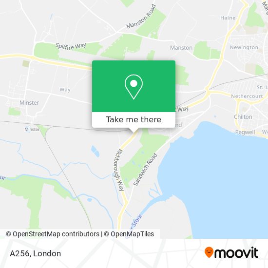 A256 map