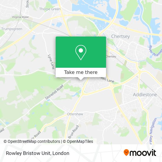 Rowley Bristow Unit map
