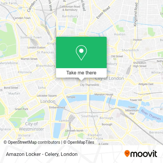 Amazon Locker - Celery map