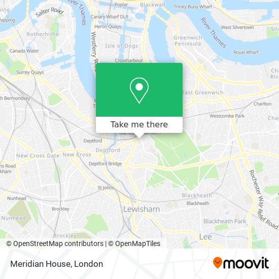 Meridian House map