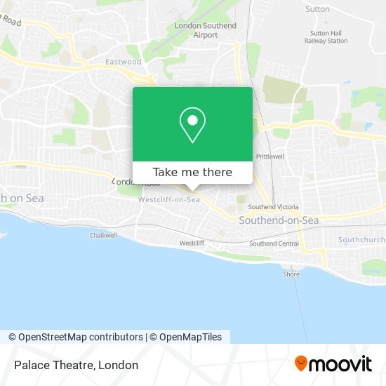 Palace Theatre map