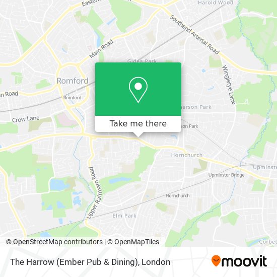 The Harrow (Ember Pub & Dining) map