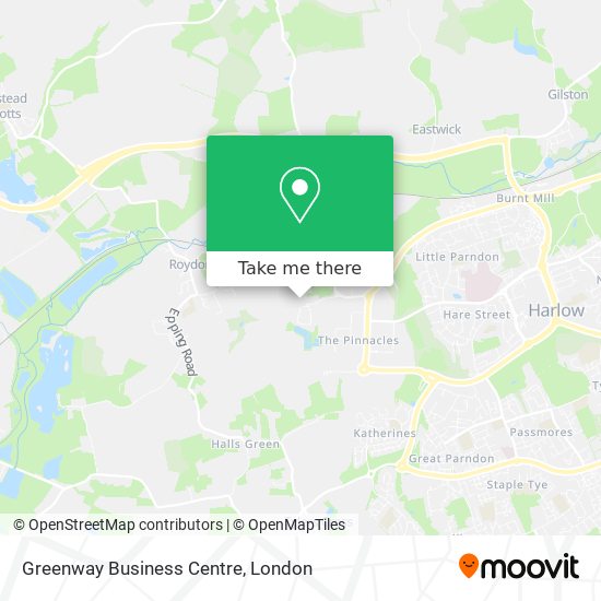 Greenway Business Centre map