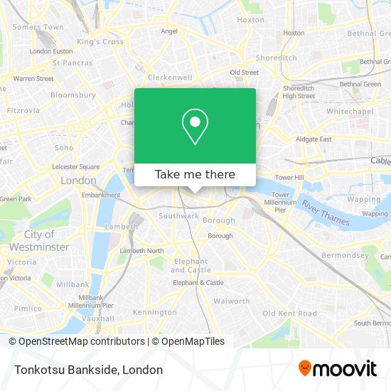 Tonkotsu Bankside map