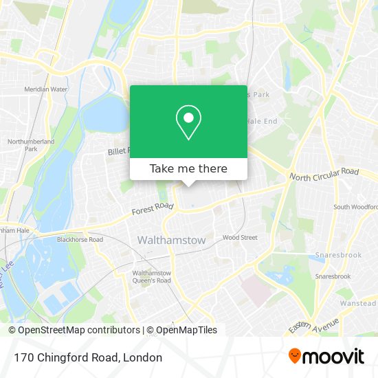 170 Chingford Road map