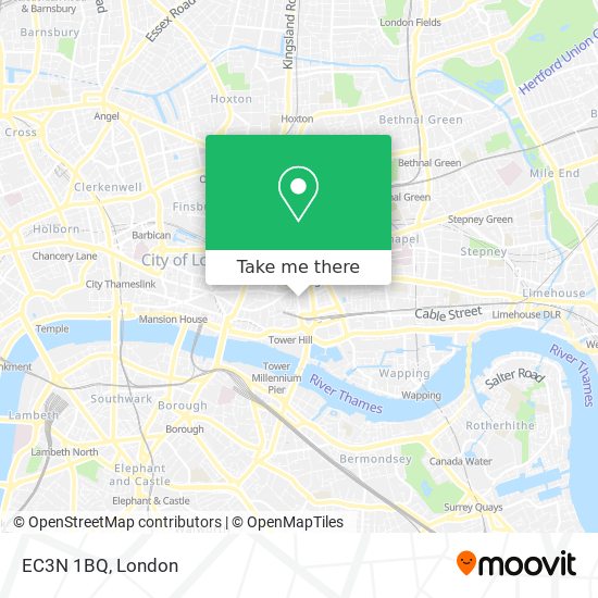 EC3N 1BQ map