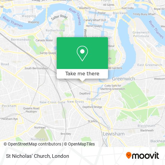 St Nicholas' Church map