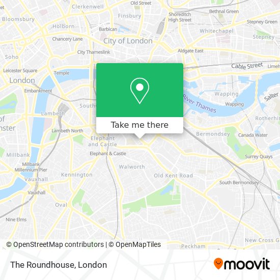 The Roundhouse map