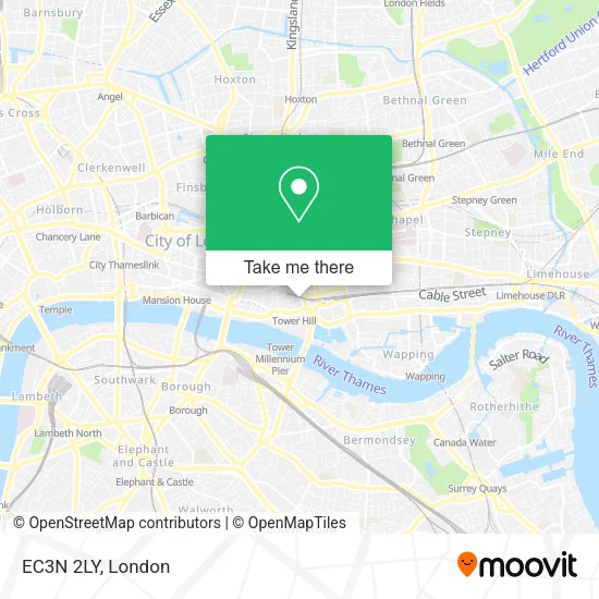 EC3N 2LY map