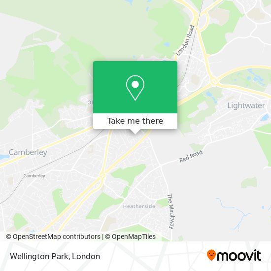 Wellington Park map