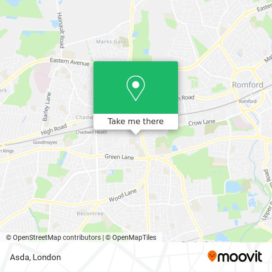 Asda map