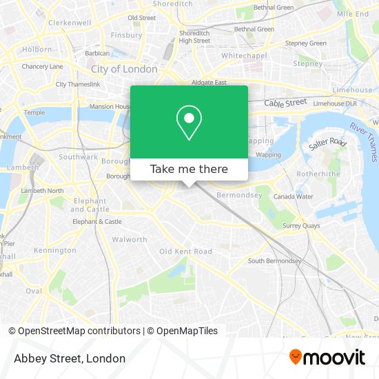 How To Get To Abbey Street In Bermondsey By Bus Tube Train Or Dlr Moovit