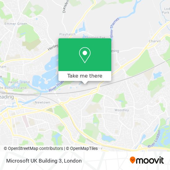 Microsoft UK Building 3 map
