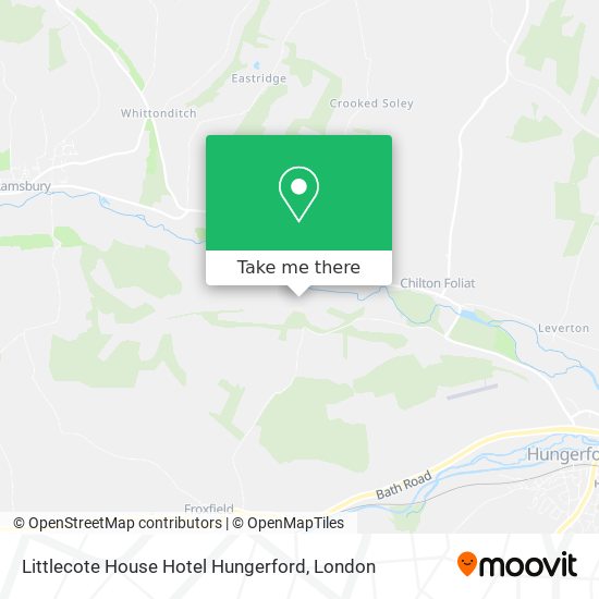 Littlecote House Hotel Hungerford map