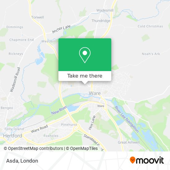 Asda map