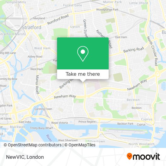 NewVIC map