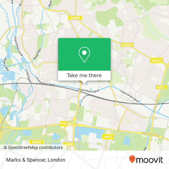 Marks & Spencer map