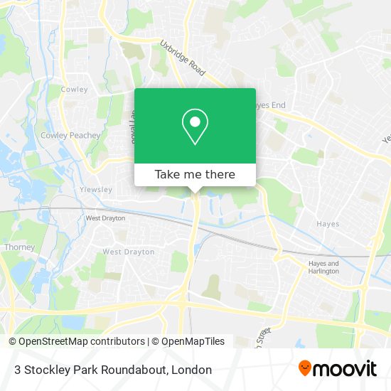 3 Stockley Park Roundabout map