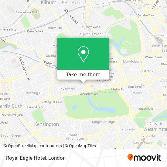 Royal Eagle Hotel map