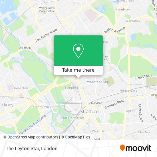 The Leyton Star map