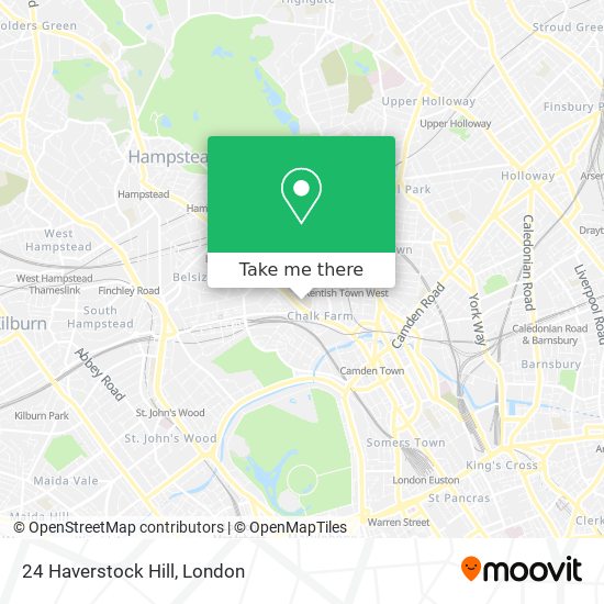 24 Haverstock Hill map