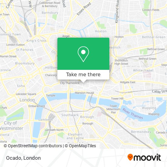 Ocado map