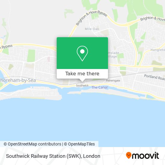 Southwick Railway Station (SWK) map