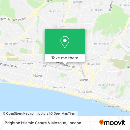 Brighton Islamic Centre & Mosque map