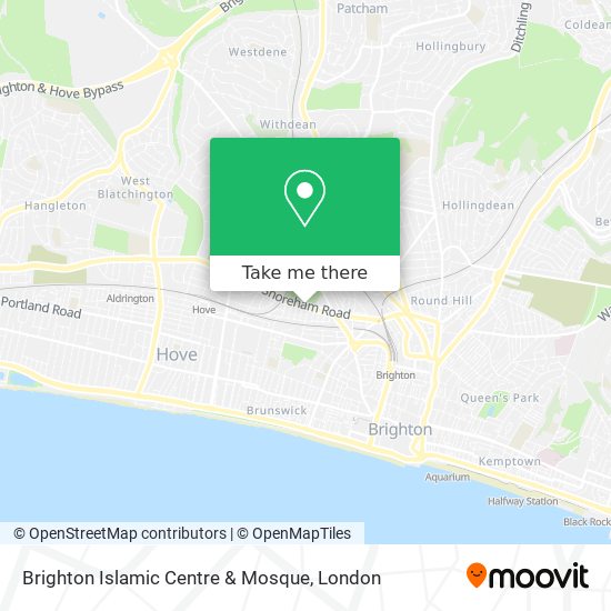 Brighton Islamic Centre & Mosque map