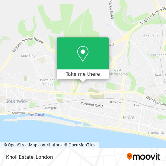 Knoll Estate map
