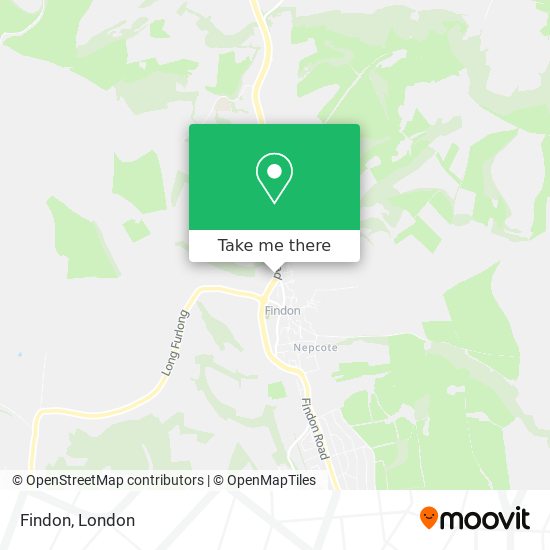 Findon map