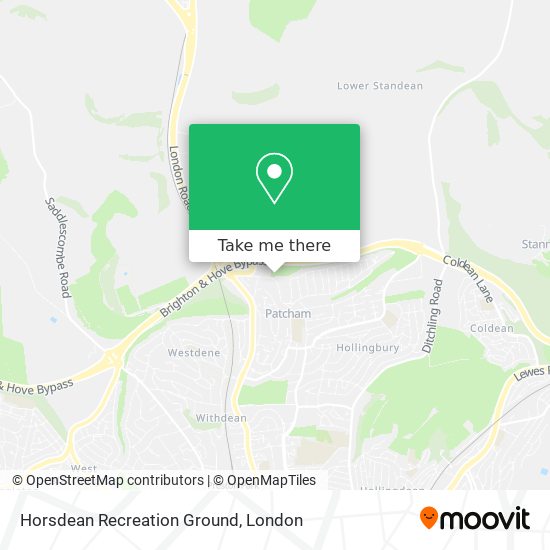 Horsdean Recreation Ground map