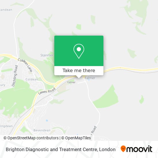 Brighton Diagnostic and Treatment Centre map
