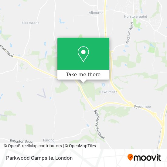 Parkwood Campsite map